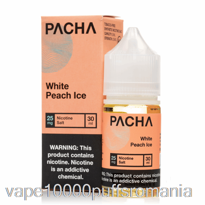 Vape Romania White Piers Ice - Saruri Pacha - 30ml 25mg